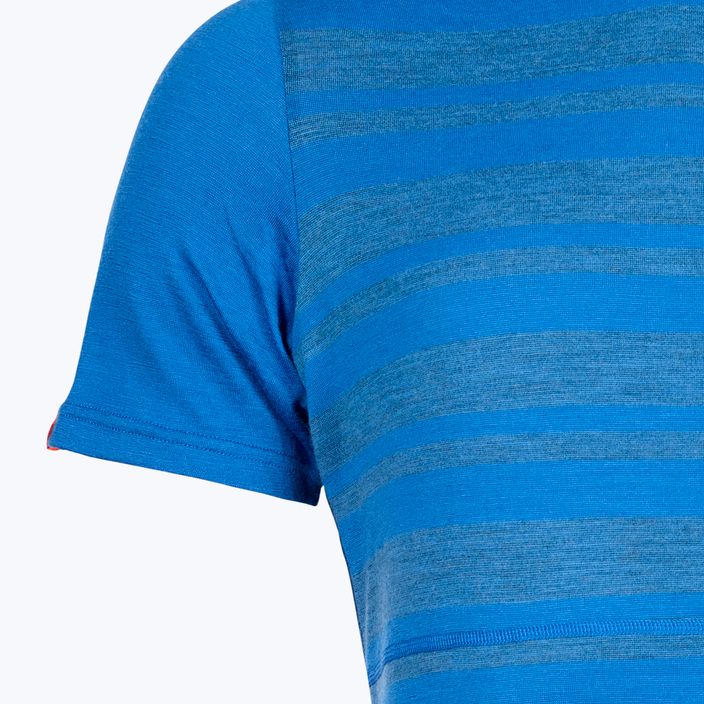 Мъжка термална тениска Ortovox 185 Rock'N'Wool SS blue 8411200001 2