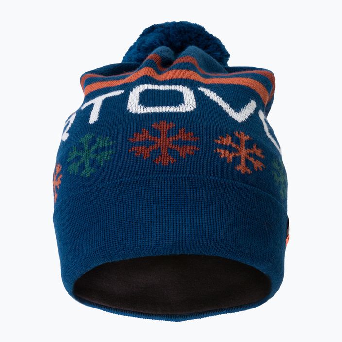 Ortovox Nordic Плетена зимна шапка синя 68022 2