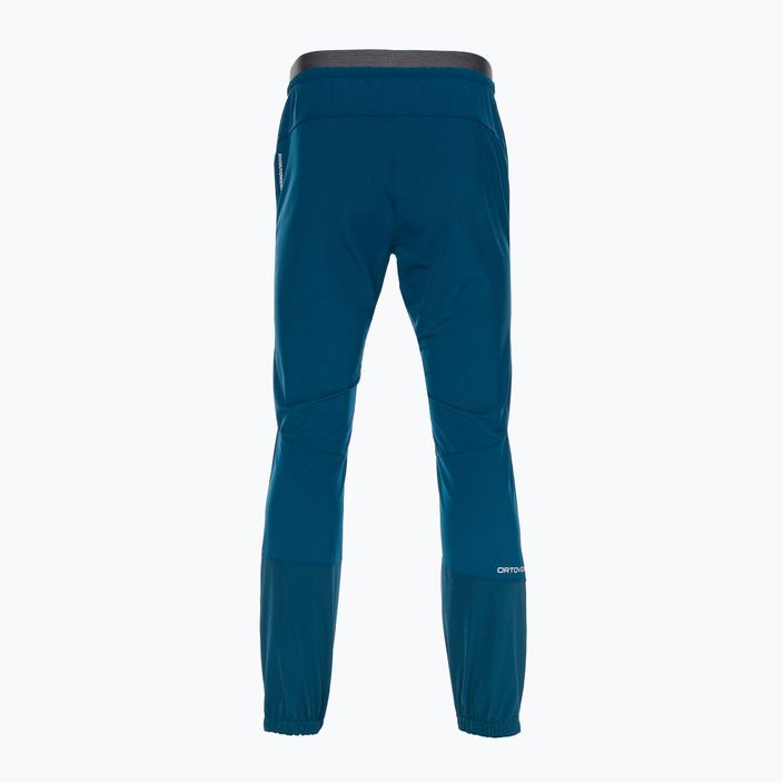 Мъжки софтшел панталони Ortovox Berrino blue 6037400035 2