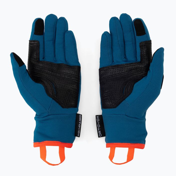 Дамски ръкавици за трекинг Ortovox Fleece Light blue 5635900005 2