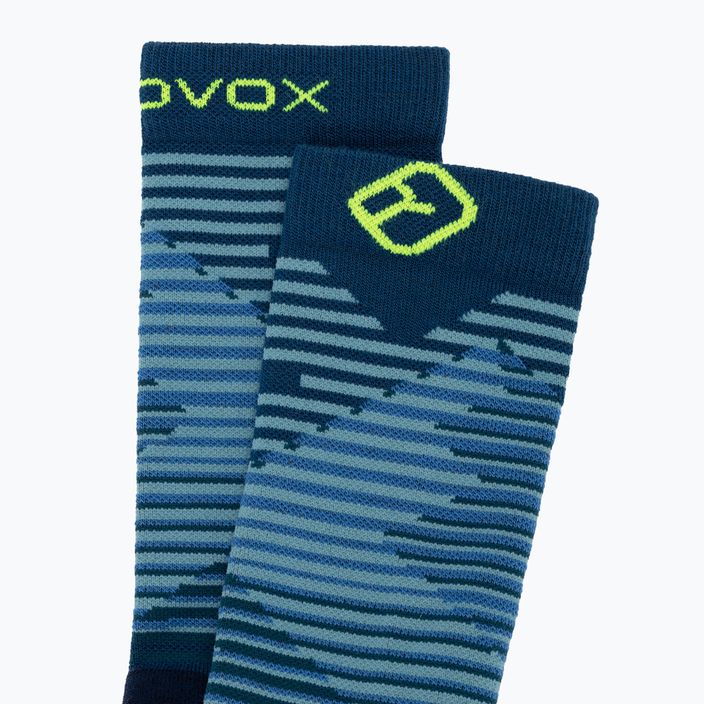 Мъжки ски чорапи ORTOVOX All Mountain Mid petrol blue 5