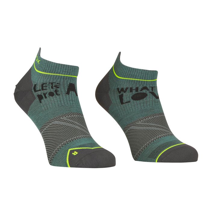 Мъжки чорапи за трекинг ORTOVOX Alpine Light Low grey 5489000003 2