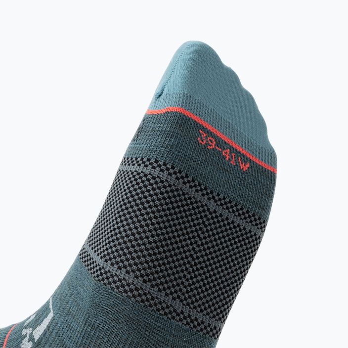 Дамски чорапи за трекинг ORTOVOX Alpine Light Low grey 5479000001 3