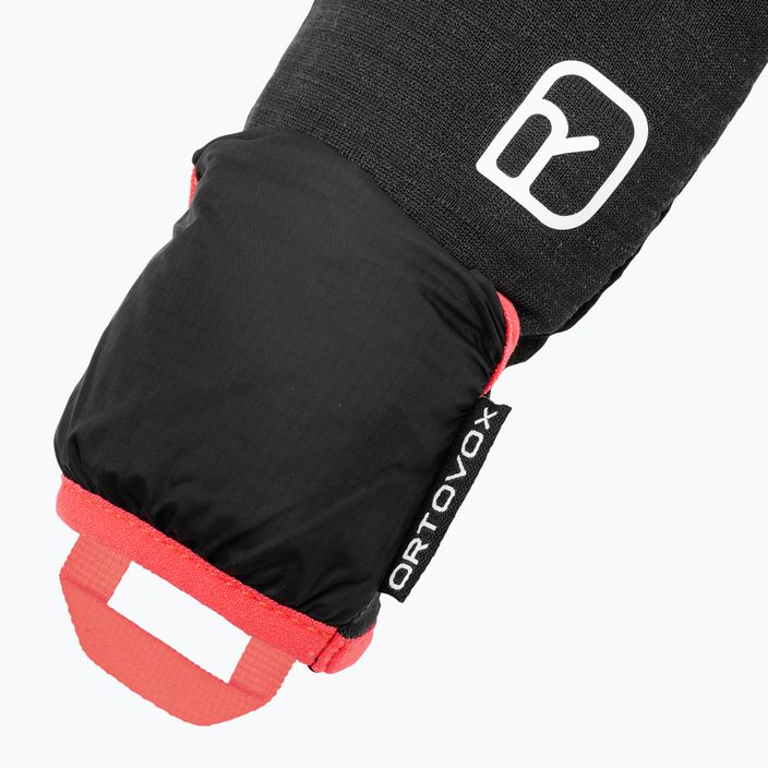 Дамски ски ръкавици ORTOVOX Fleece Grid Cover black raven 6