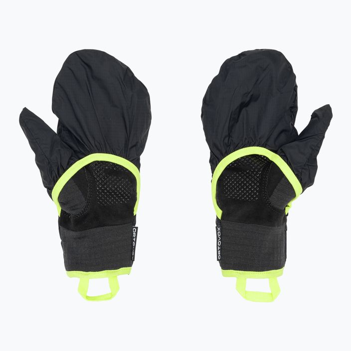 Мъжки ръкавици за скачане с парашут ORTOVOX Fleece Grid Cover black raven 4