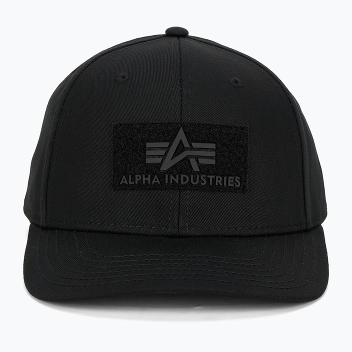 Бейзболна шапка Alpha Industries VLC black 2