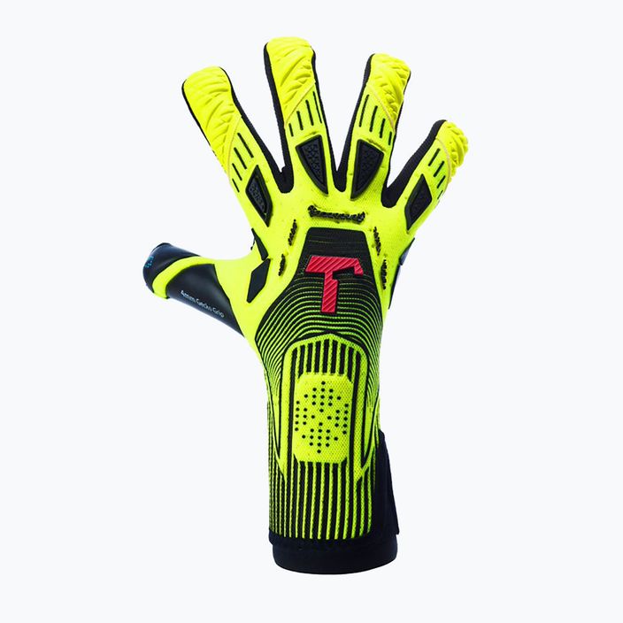 T1TAN Rebel Neon вратарски ръкавици черно и жълто 202002 2