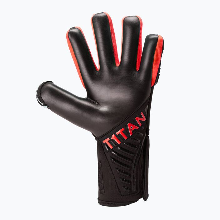 T1TAN Alien Black Energy 2.0 FP черни вратарски ръкавици 4