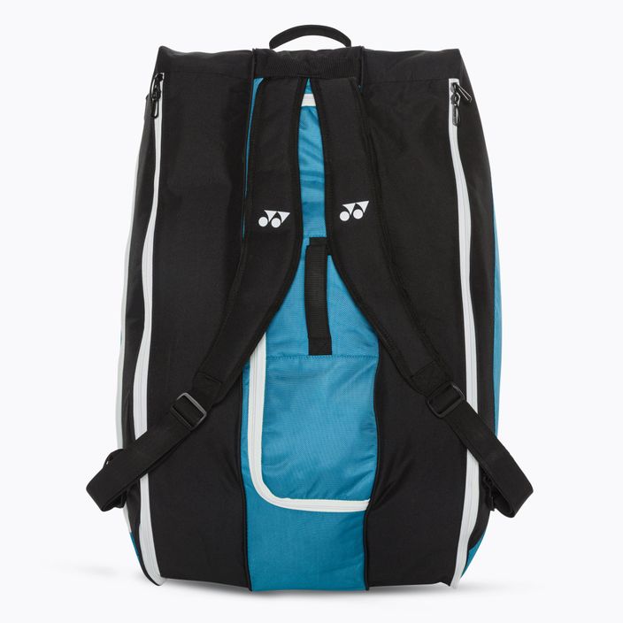 YONEX 1223 Клубна чанта за ракети за тенис черна/синя 3