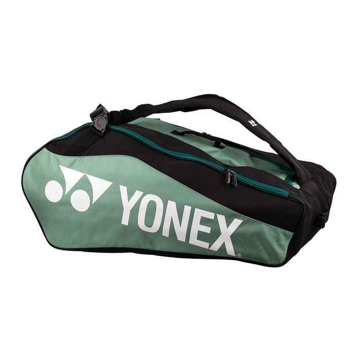 YONEX 1223 Чанта за ракети за клубове черна/мосю зелена 2
