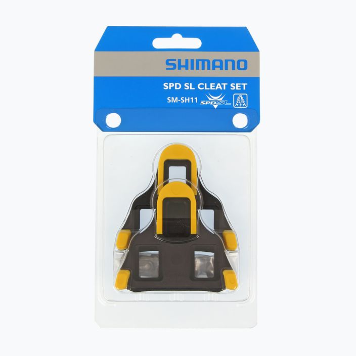 Shimano SMSH11 SPD-SL блокове за педали жълти Y42U98010 4