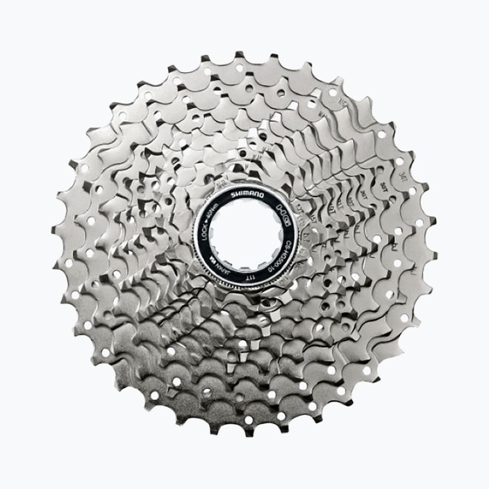 Shimano CS-HG500 10 скоростна велосипедна касета 11-34 сребърна