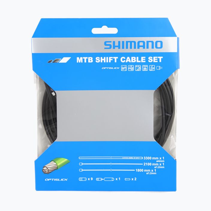 Комплект кабел и броня на дерайльора Shimano Y60198090 MTB Optislick