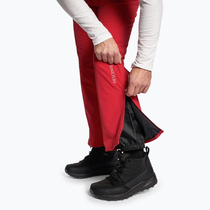 Мъжки ски панталони Descente Swiss electric red 5