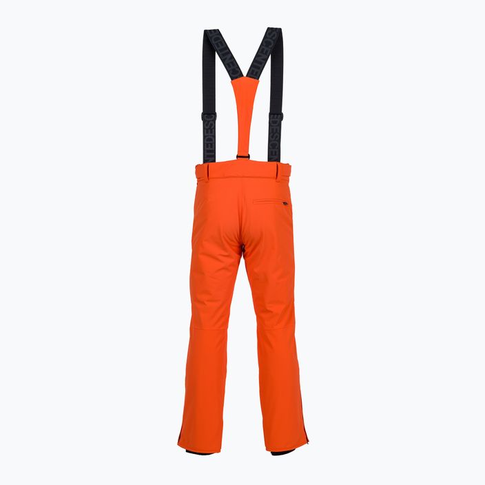 Мъжки ски панталони Descente Swiss mandarin orange 6