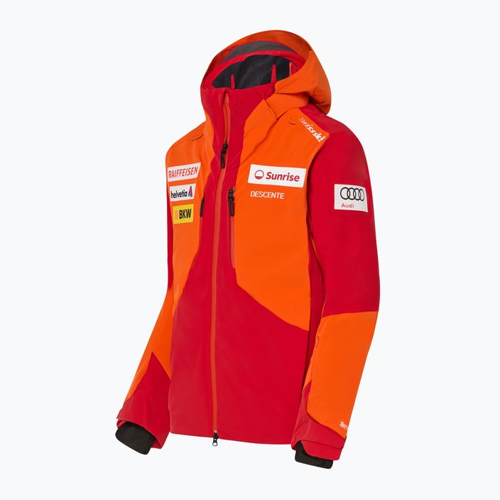 Мъжко ски яке Descente Swiss mandarin orange 7