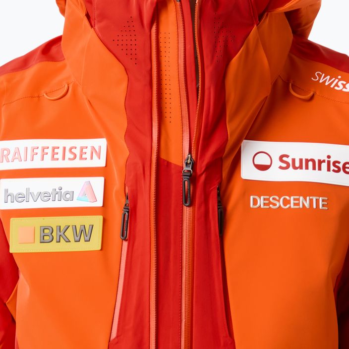 Мъжко ски яке Descente Swiss mandarin orange 9