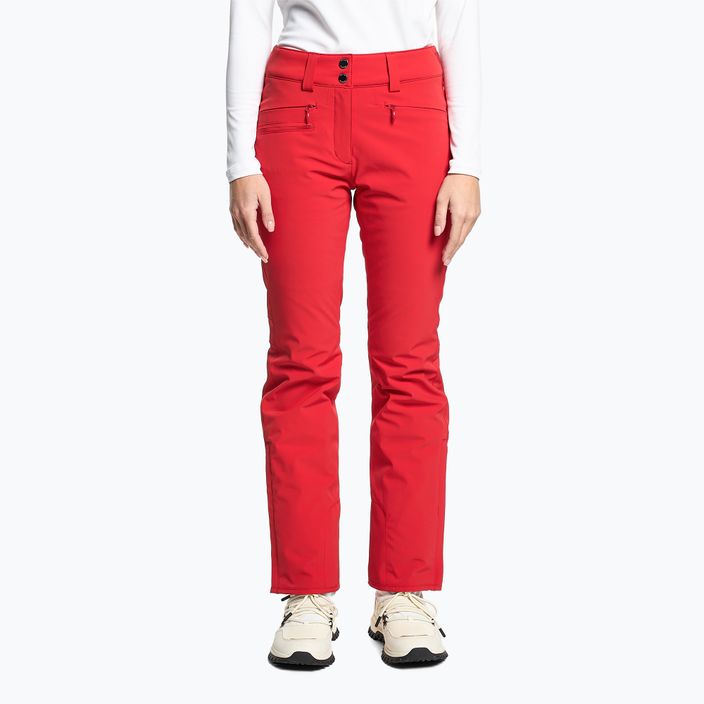 Дамски ски панталони Descente Nina Insulated electric red