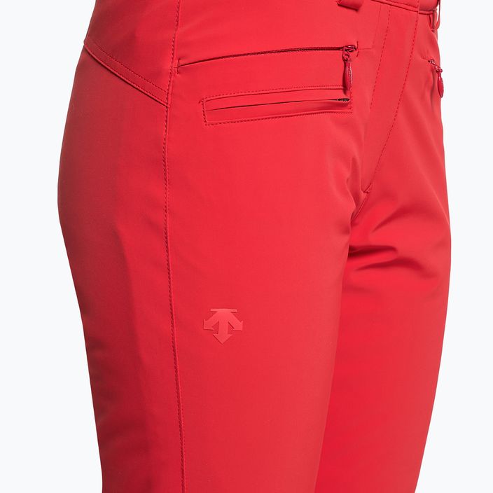 Дамски ски панталони Descente Nina Insulated electric red 3
