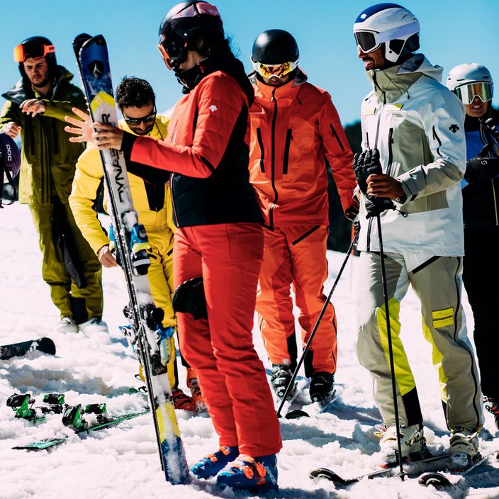 Дамски ски панталони Descente Nina Insulated electric red 10