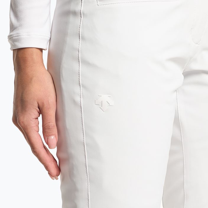 Дамски ски панталони Descente Nina Insulated super white 3