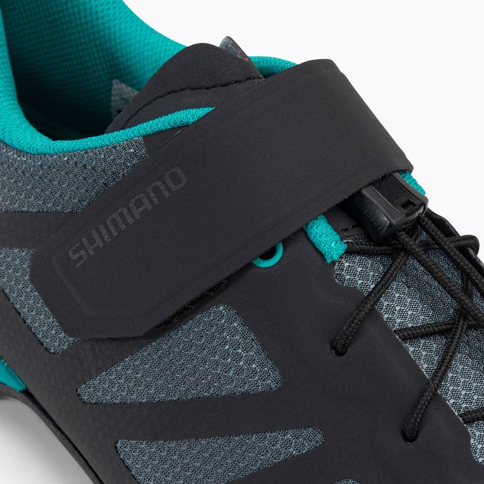 Дамски обувки за MTB колоездене Shimano SH-MT502 сиви ESHMT502WGG01W38000 9