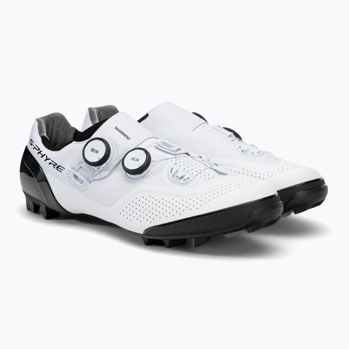 Shimano SH-XC902 мъжки MTB обувки за колоездене бели ESHXC902MCW01S43000 4