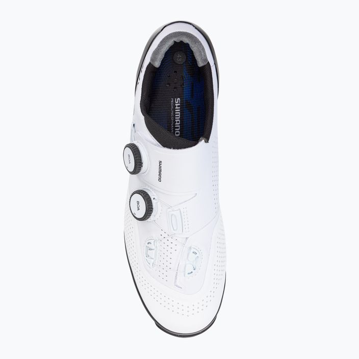 Shimano SH-XC902 мъжки MTB обувки за колоездене бели ESHXC902MCW01S43000 6