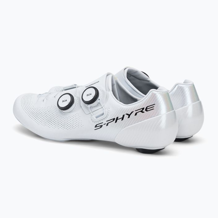 Мъжки обувки за колоездене Shimano SH-RC903 white ESHRC903MCW01S46000 3