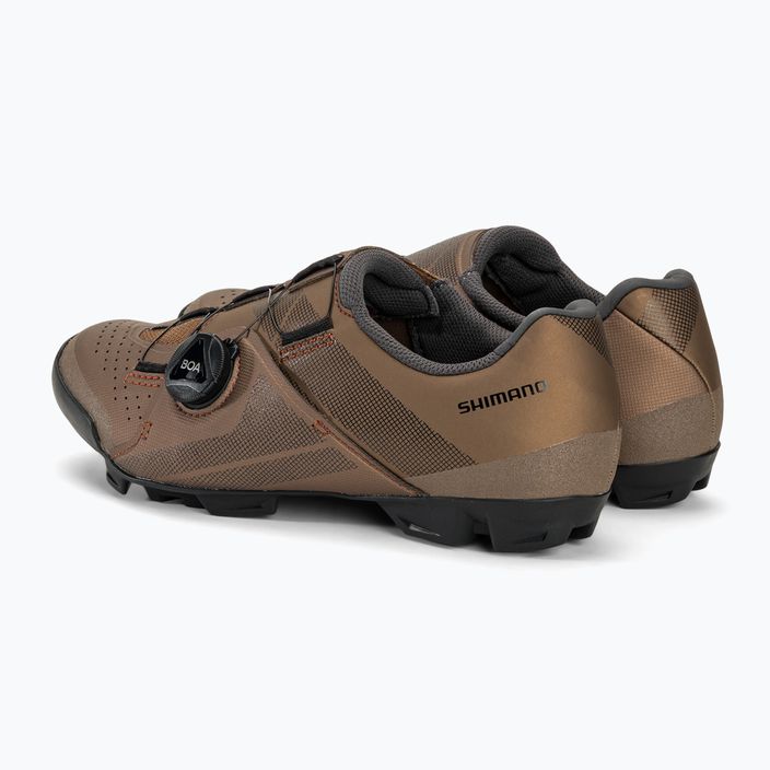 Дамски обувки за MTB колоездене Shimano SH-XC300W бронз 3