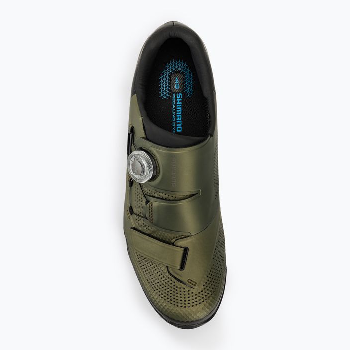Мъжки MTB обувки за колоездене Shimano SH-XC502 moss green 5