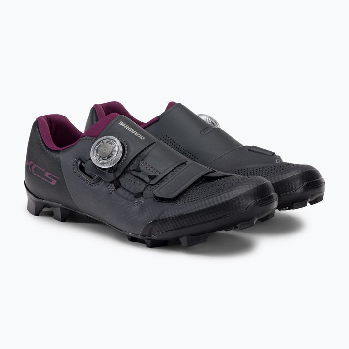 Shimano SH-XC502 мъжки MTB обувки за колоездене сиви ESHXC502WCG01W39000 4
