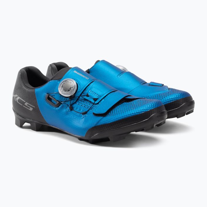 Shimano мъжки MTB обувки за колоездене SH-XC502 сини ESHXC502MCB01S46000 5