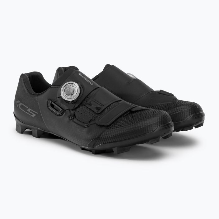 Shimano SH-XC502 мъжки MTB обувки за колоездене черни ESHXC502MCL01S43000 4