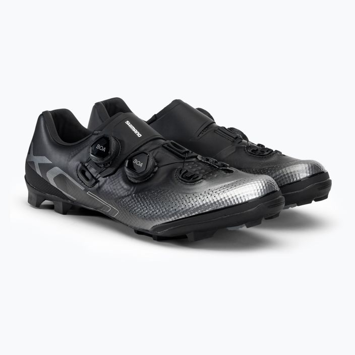 Shimano SH-XC702 мъжки MTB обувки за колоездене черни ESHXC702MCL01S45000 4
