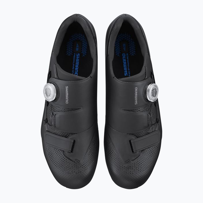 Shimano SH-RC502 мъжки обувки за колоездене черни ESHRC502MCL01S48000 12