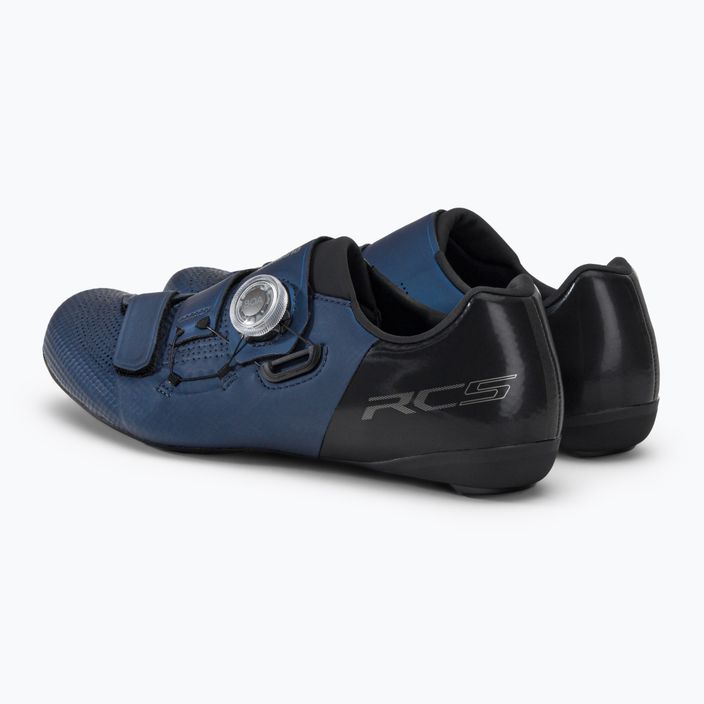 Shimano SH-RC502 мъжки обувки за колоездене тъмносини ESHRC502MCB01S47000 3
