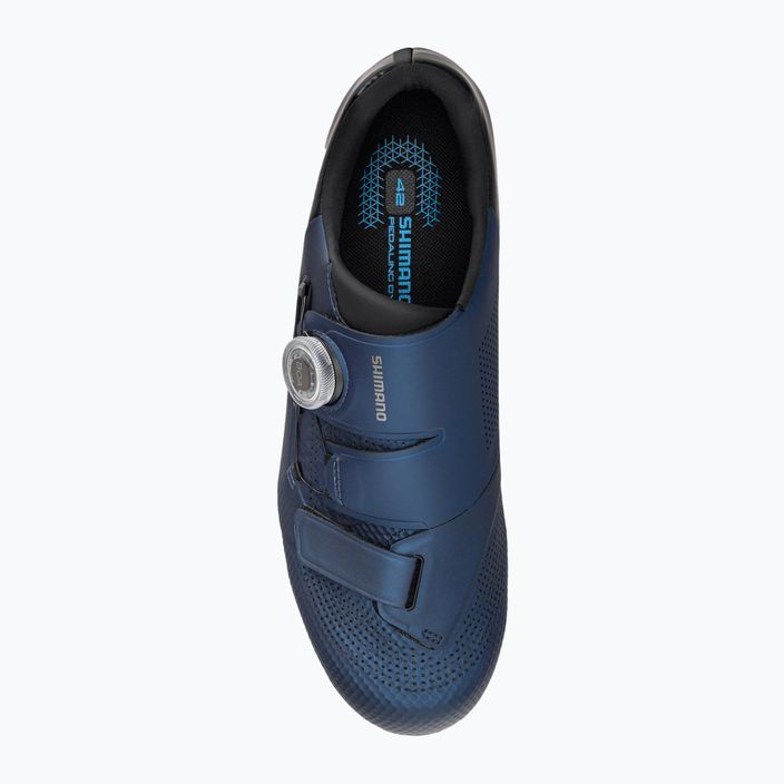 Shimano SH-RC502 мъжки обувки за колоездене тъмносини ESHRC502MCB01S47000 6