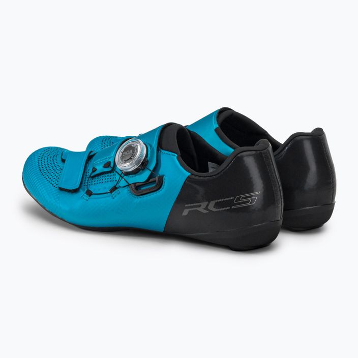 Дамски обувки за колоездене Shimano SH-RC502 сини ESHRC502WCB25W39000 3