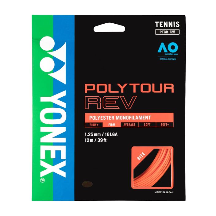 YONEX Poly Tour Rev 120 комплект 12 м бяла струна NT120PRS1W 2