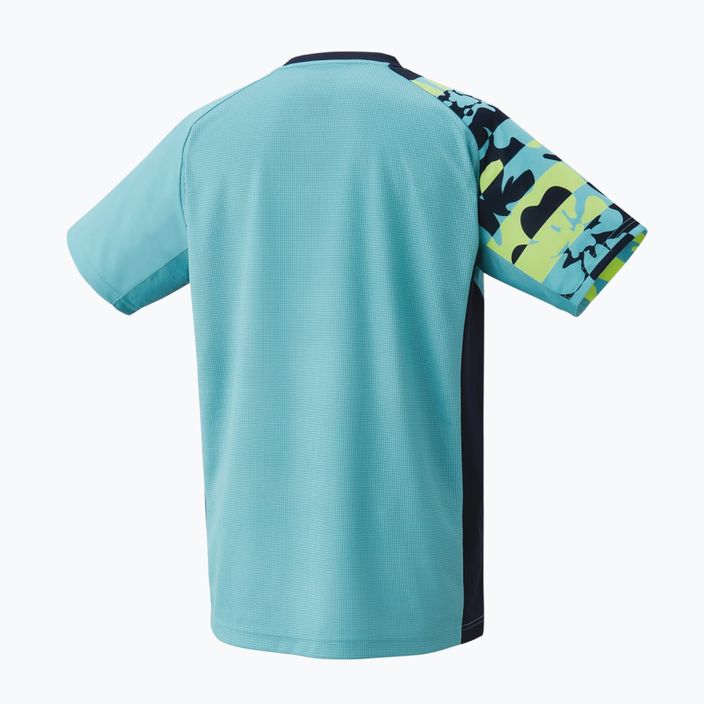 Мъжка тениска за тенис YONEX Crew Neck синьо CPM105043NB 5