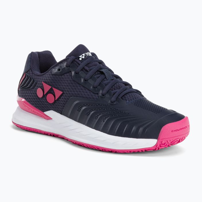 Дамски обувки за тенис YONEX SHT Eclipsion 4 CL navy blue/pink STFEC4WC3NP