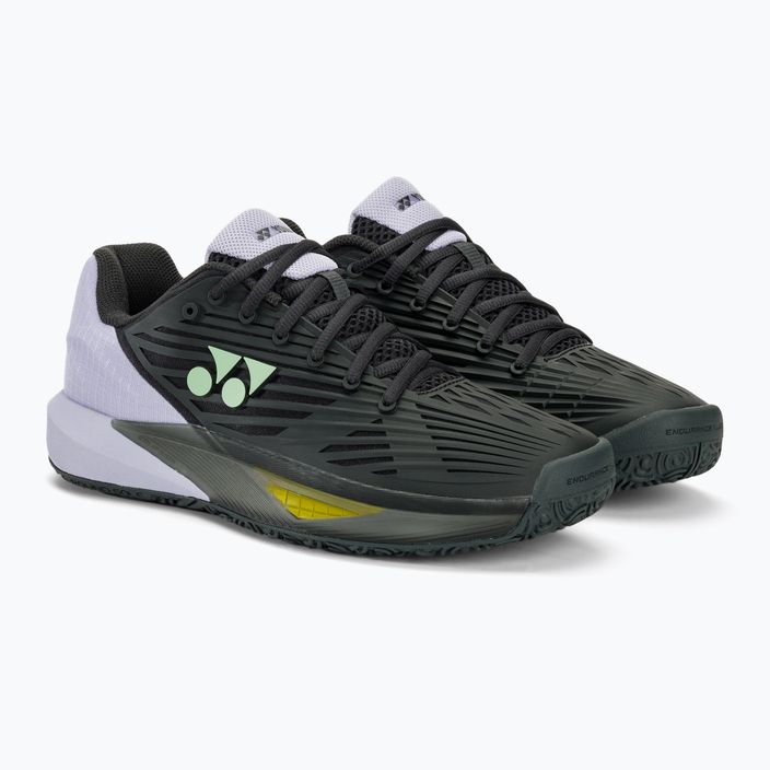 Мъжки обувки за тенис YONEX Eclipson 5 CL черни/лилави 4