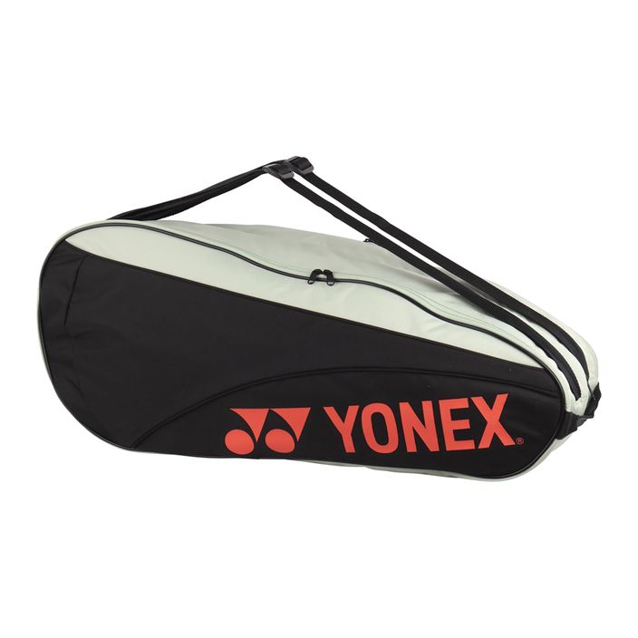 Чанта за ракети YONEX Team 6R черна/зелена 2