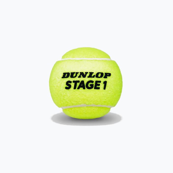Детски топки за тенис Dunlop Stage 1 60 бр. зелени 601342 2