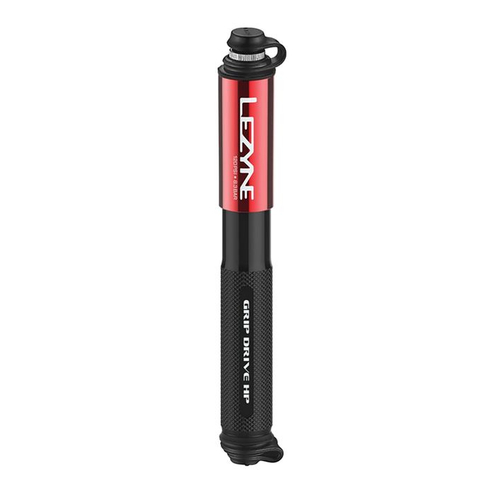 Lezyne Grip Drive HP S ABS FLEX 120psi червена помпа за велосипед 2