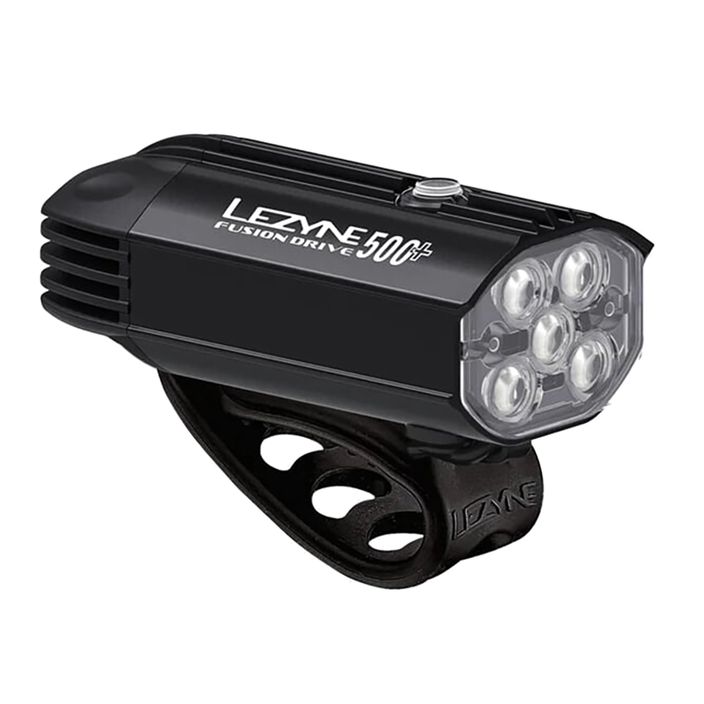 Lezyne Fusion Drive 500+ Предна сатенена черна велосипедна светлина 2