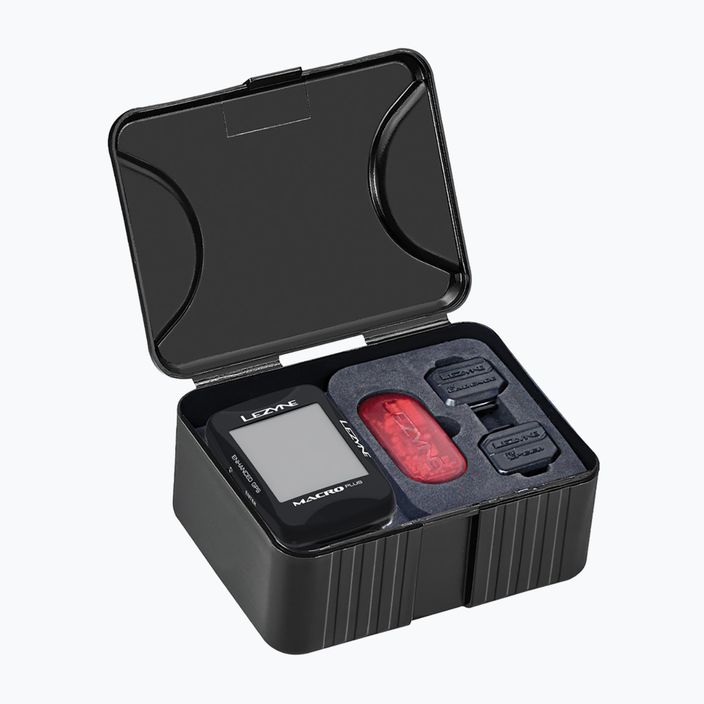 LEZYNE MACRO PLUS GPS брояч за велосипеди черен LZN-1-GPS-MACRO-V204 6