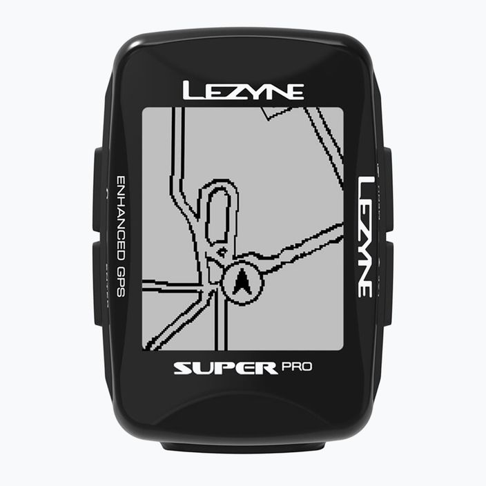 GPS брояч за велосипеди Lezyne Super Pro черен 3