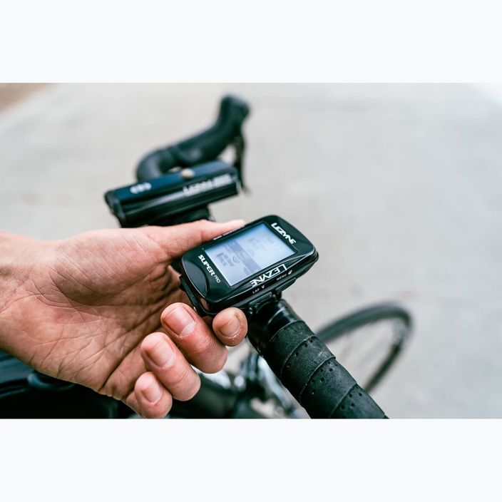 GPS брояч за велосипеди Lezyne Super Pro черен 5